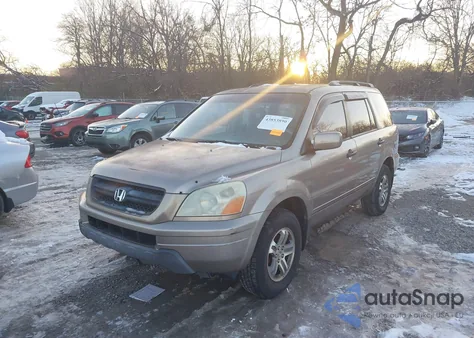 2004 Honda Pilot Ex-L z USA, uszkodzony, nr VIN 2HKYF18564H554272